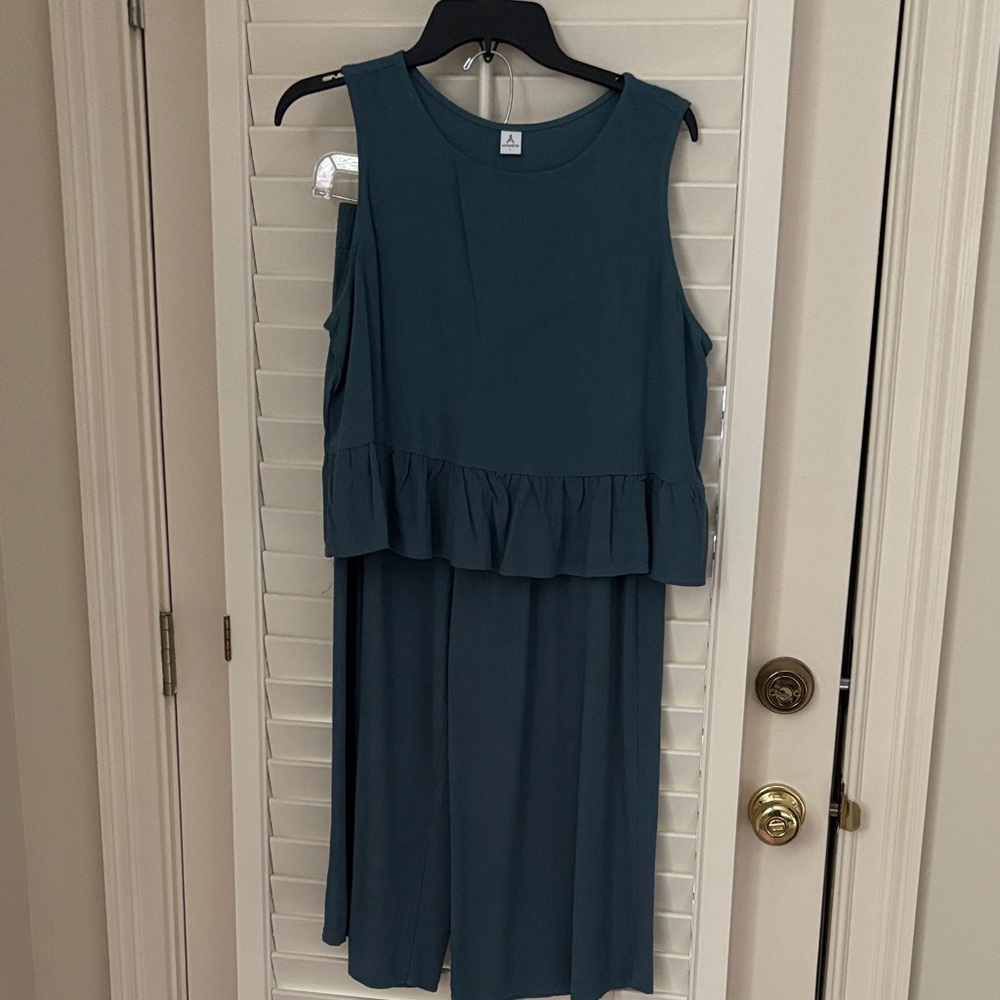 Anrabess 2 piece short top and ankle length pants